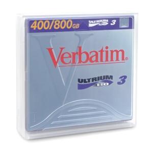 VERBATIM 95182 LTO ULTRIUM-3 400/800GB DATA CARTRIDGE 1PK